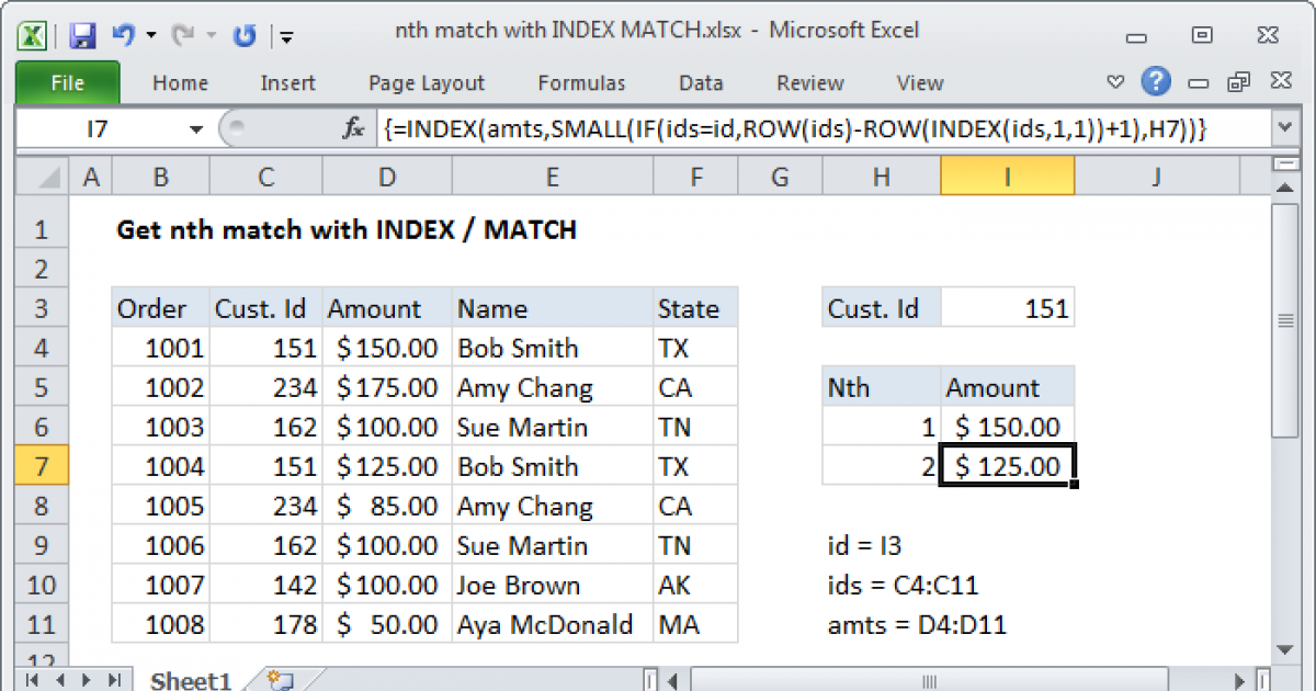 How Do I Get Matching Values From Different Sheets In Excel